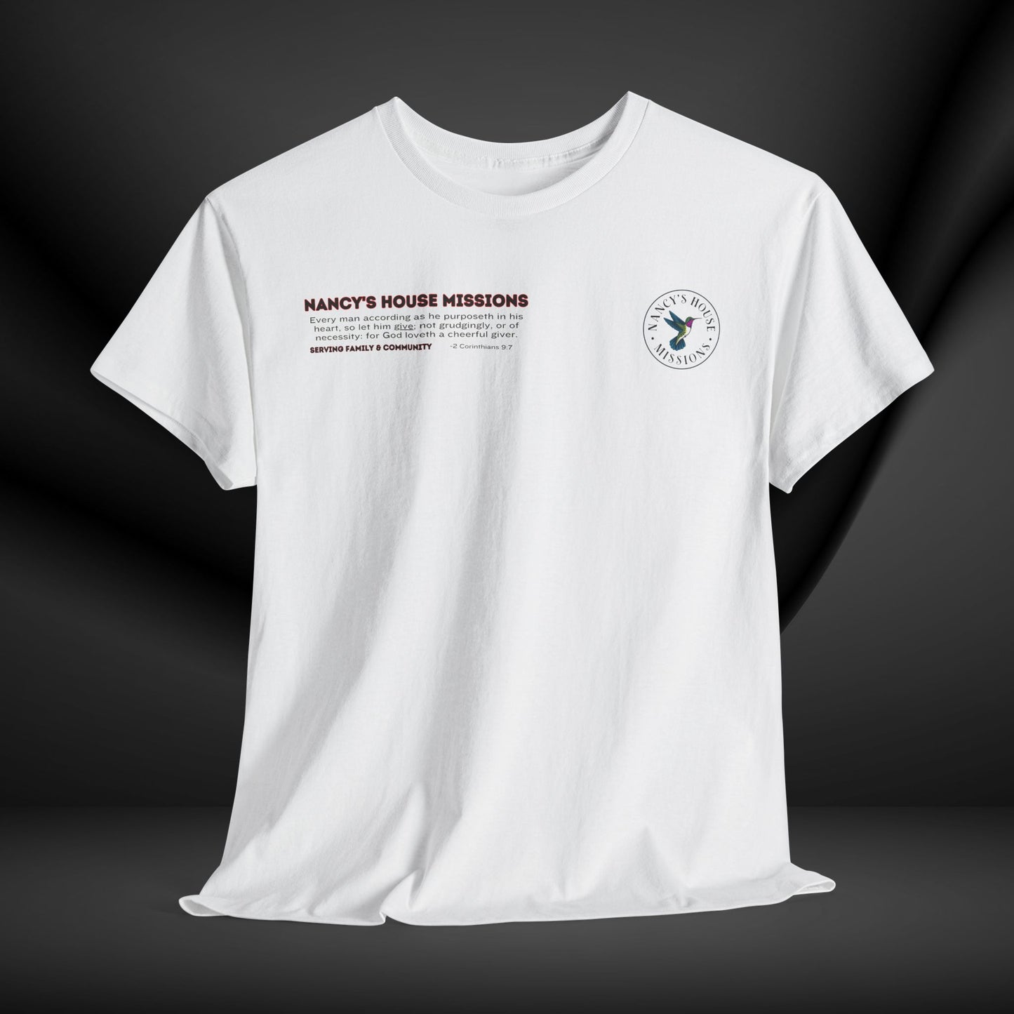 #3 (Nancy's House Missions | Non-Profit Charity Tee)